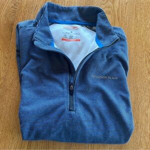 Hawke & Co Men's Blue Zip-Up Jacket/shirt